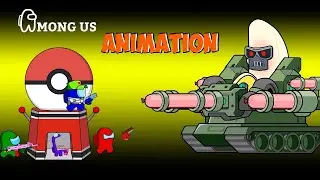 어몽어스 Among Us VS Italian Brainrot Pokemon | AMONG US FUNNY ANIMATION