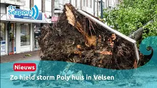 Stormschade vanwege Poly, zwaarste zomerstorm ooit