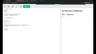 17_JS The Addition Assignment Operator (+=). JavaScript Operators. JavaScript Tutorial w3schools.com