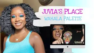 JUVIA's PLACE NEW WAHALA PALETTE || I FOLLOWED @VAINLIKEME EYE-LOOK USING THE PALETTE