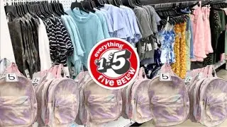 FIVE BELOW SHOPPING!!! *$1 to $5 CLOTHES* CUTE NEW FINDS!!!!