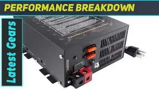 PowerMax RV Converter | 55 Amp | 12V Power Converter with Built-in 4 Stage Smart Battery