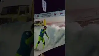Pro Mens Strapped Final Run #2 - Santiago, Chile La Ola Mall Sport - FlowRider Flow Barrel 2023