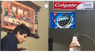 TOOTHPASTE IN OREO PRANK! (GONE WRONG)