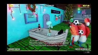 AI sponge tales: A very loud Christmas