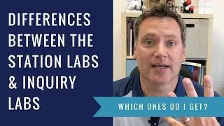 What are the differences between the Kesler Science station labs and inquiry labs?
