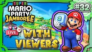 Super Mario Party Jamboree Live Stream with Viewers #32