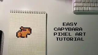 Pixel Art Tutorial: Cute Capybara