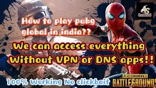 Как играть в Pubg Global в Индии без VPN или DNS-программ | Работает на 100% | Мобильная сеть