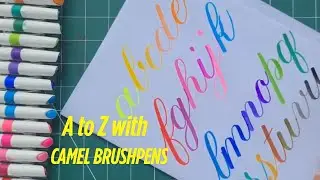 Camel Brushpens Review | Why I don't recommend Camel Brushpens for beginners #calligraphy