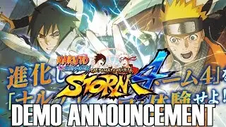 Naruto Shippuden Ultimate Ninja Storm 4  News:  Demo Announcement!