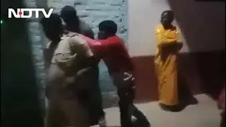 On Camera, Bihar Cop Tied To Poll, Beaten Up By Gamblers During Raid