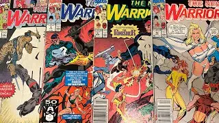 New Warriors 7-10 Marvel Comics