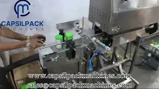 Automatic Induction Sealing Machine With Auto Cap Rejection System.