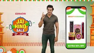 Jai Hind Sale on simsim | 18-25 January