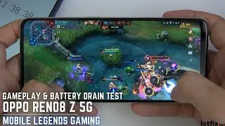 Oppo Reno8 Z 5G Mobile Legends Gaming test | Snapdragon 695