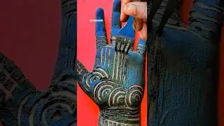 Fork easiest simple mehandi designs|| heena mehandi trick #viral #youtubeshorts #viraltrend