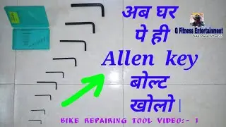 Taparia Allen Key Set | Taparia KM9V Allen Key Set | Best Allen Key Set | Bike Repairing Tool video1