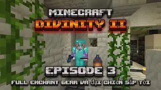 Minecraft Divinity 2 livestream 🔴 episode 3 | Full enchant gear |