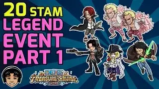 Walkthrough for Legend Island 20 Stamina Event Part 1 [One Piece Treasure Cruise]