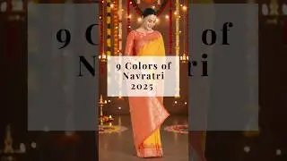 9 Colors of Navratri 2025 ❤️ What to wear in Navratri each day #fashion #shorts #festive #trending