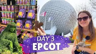 Disney World Vlog Day 3 | EPCOT | Crowd Levels With NO Festival, New Merch & Renting a Scooter