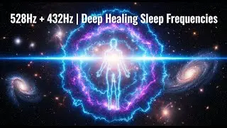 741Hz + 852Hz Healing Frequencies | Detox, Stress Relief & Energy
