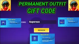 Supersus- Permanent Outfit Gift Code