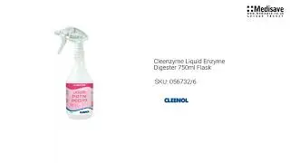 Cleenzyme Liquid Enzyme Digester 750ml Flask 056732 6