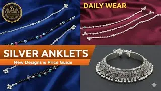 Daily Wear Light Weight Silver Payal Designs with Price