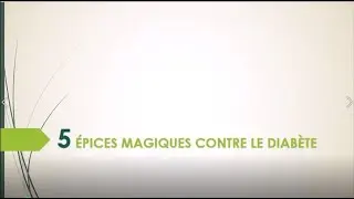 Magical spices againt diabetes