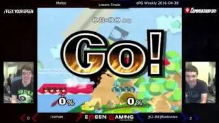Smash @ TTH - Iceman (Marth) vs [62-Bit] Bladewise (Peach) (Losers Finals) - Melee