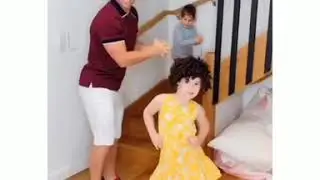 David Warner with his children