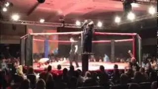 Daniel Thompson Up Kick KO of Arnaud Dos Santos Clan Wars 17 Slow Motion