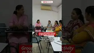 🗣️ Group Discussion in Action at BM English Speaking!