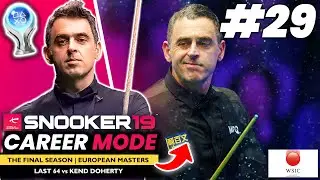 A RARE 16 RED CLEARANCE? | Snooker 19 PS5 Ronnie O’Sullivan Career Mode S9 #29
