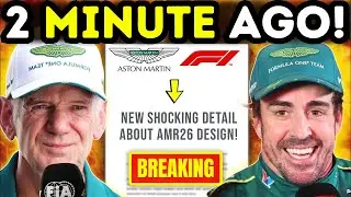FINALLY! Newey Reveals NEW DETAILS on Aston Martin&rsquo;s INSANE 2026 F1 Car Design! | F1 News