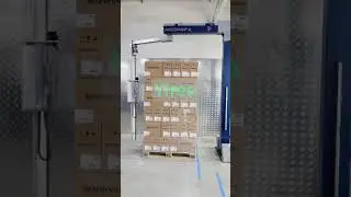 Stretch Film Packing Machine  #foryou #filmpackingmachine #machine#shorts #stretching #packing