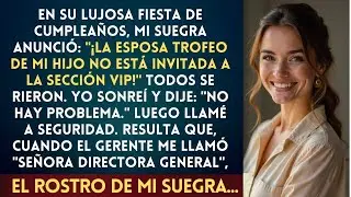 Mi Suegra Me Humilló en su Fiesta, pero Yo Era la Dueña del Lugar