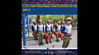 11,471 PNP personnel  participated in the 2nd Quarter Nationwide Simultaneous Earthquake Drill 2025