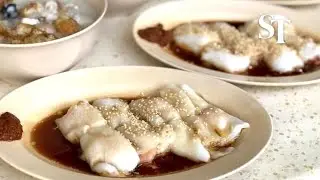 Handmade chee cheong fun at Block 117 Aljunied Market And Food Centre | Cheap & Good