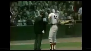 6/18/1968 Red Sox at Tigers highlights Jose Santiago vs. Earl Wilson, who strikes out side in fourth