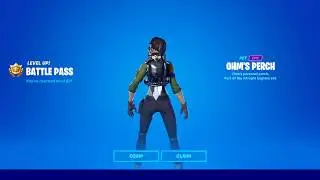 *UNLOCKING* The Ohm's Perch Back Bling In Fortnite...!!!