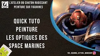 Quick tuto peinture sur figurine - Les optiques