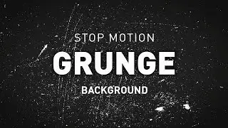 Stop Motion Grunge Texture Background Loop