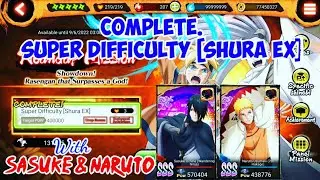 NxB NV || complete [Shura EX] with Sasuke & Naruto