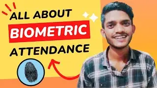 All About Biometric Attendance | What is biometric attendance | bihar engineering university 🎓