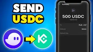 How to Send USDC from Phantom Wallet to KuCoin