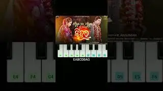Phaguna re phaguna piano tutorial🔥| phaguna re phaguna odia song in piano😍