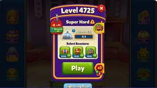 Royal match game level 4725 Super hard ⚠️